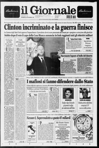 Il giornale : quotidiano del mattino